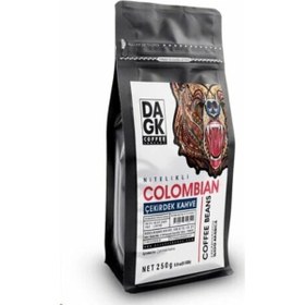 Resim Dagk Colombian Çekirdek Kahve 250gr Çekirdek 