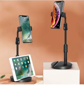 Resim Masa Üstü Tablet Ve Telefon Tutucu Plastik Aparat Siyah Telefon Standı 5250 Diğer 