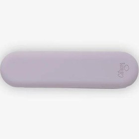 Resim Citron Silikon Kılıflı Paslanmaz Çelik 3'lü Çatal Bıçak Kaşık Takımı - Purple 1073834 