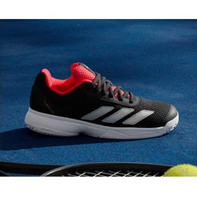 Resim adidas Courtflash K Genç Tenis Ayakkabısı JR4451 Siyah 