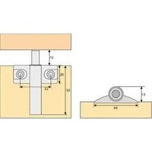 Resim 5 Adet Dolap Kapak Frenleyici (Kapak Susturucu, Kapak Yavaşlatıcı) 
