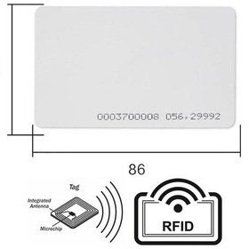 Resim 125 Khz Rfid Kart Manyetik Kapı Geçiş Personel Takip Göstergeç 