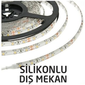 Resim 5 Metre Silikonlu Dış Mekan Şerit Led 