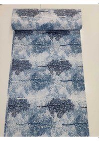 Resim 1 Top 30 Metre Nevresimlik Çarşaflık Metrelik Kumaş Turkuaz 