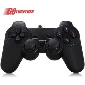 Resim Besthome1 Usb Oyun Kolu, Çift Titreşim, Siyah, Abs Malzeme, Winxp-8 Uyumlu, Oyun Platformu Desteği 