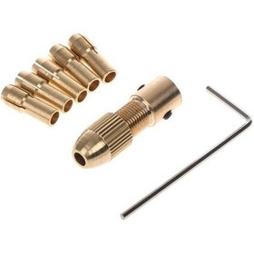 Resim 5339 Motor Mili Uyumlu Pensli Mini Mandren Set 7 Parça 