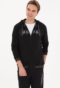 Resim U.S. Polo Assn. Erkek Siyah Hırka (Örme) 50316355-VR046 