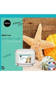 Resim Aroma Basic Line Kokulu Mum Sea Salt With Lily Of The Valley 115gr. 