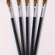 Resim 5 adet Tırnak Gradient Fırça, Tırnak Liner Fırçaları Manikür Pedikür için, Jel Fırça, Tırnak Fırça Kalemi, Akrilik Toz Batırma Kalemi, Tırnak Boyama Çizim Kalemi 