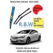 Resim Rbw & Opel Cascada 2013-2022 Aracınıza Özel Muz Tip Silecek Takımı 