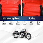 Resim Trıumph Tıger 800 Xrt Motosiklet Brandası Su Geçirmez Branda Kırmızı Branda Motor Branda Xxl 