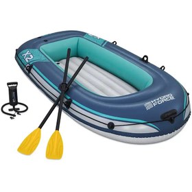 Resim Bestway Hydro Force Trek X2 61153 2 Kişilik Şişme Bot Seti 