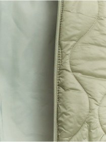 Resim LC Waikiki Kapüşonlu Uzun Kollu Basic Kız Bebek Fermuarlı Mont 