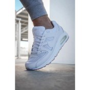 Resim Nike Air Max Command Leather Sneaker Erkek Günlük Spor Ayakkabı Beyaz 
