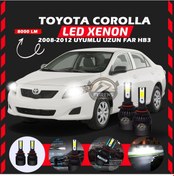Resim Toyota Corolla 2008-2012 Uzun Far Uyumlu Şimşek Etkili Led Xenon Light Series Hb3 