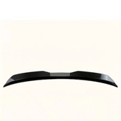 Resim Meridiangoods Black Spoiler Sürüş Stabilitesi Ve Aerodinamik İçin Yapıştırmalı Araç Kanadı Sedan Hatchback Suv 