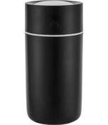 Resim Konesam Usb Nemlendirici Siyah - 320ml Büyük Tank, 40ml/saat Buhar Miktarı, Sürekli/aralıklı Mod, 7 Renkli Gece Lambası, Akıllı Kapanma 