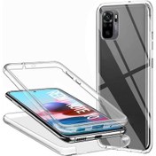 Resim Redmi Note 10 Kılıf Tchs Enjoy Kapak - Renksiz Renksiz 