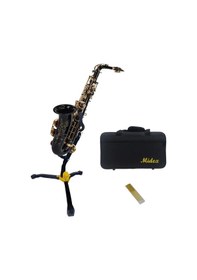 Resim Midex SF-701ST Standlı Profesyonel Alto Saksafon (STAND Çanta ve 