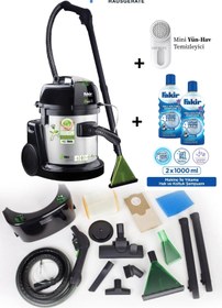 Resim Fakir 9800s Deluxe Öko Line Halı Yıkama ve Süpürme Makinesi +Halı Şampuanı + Hav&Tiftik Makinesi 