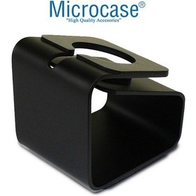 Resim Microcase Apple Uyumlu iOS Watch Için Alüminyum Şarj Standı - Siyah 