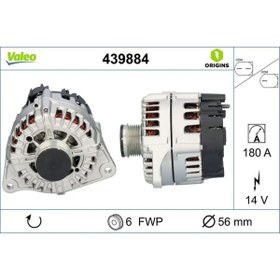 Resim Valeo ALTERNATOR 12V 180A 4ECO DAILY 2.3 3.0 14 