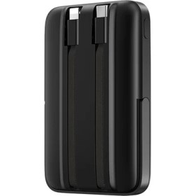 Resim Wiwu WI-P077 Pionner Serisi Wireless Şarj ve Pd 20W Hızlı Şarj Standlı Powerbank 15W 10000MAH Siyah 
