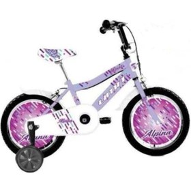 Resim Ümit 1647 Alpına-l-bmx-v Kız Çocuk Bisikleti 16 Jant Lila Lila 