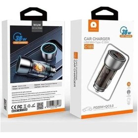 Resim 38w Hızlı Şarj Araç Çakmak Şarj Cihazı Dual Port Usb 18w + Type-c 20w Pd20w+qc3.0 - C185 