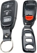Resim 3 + 1 Düğmeler Araba Uzaktan Anahtar Kabuk Hyundai Elantra Sonata / Kia Carens Uyumlu Fit 3+1 Buttons 