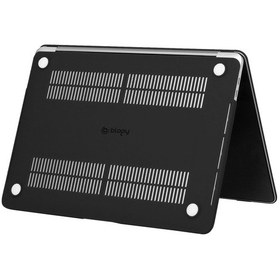 Resim Blogy Apple Uyumlu MacBook Pro 16.2 İnç Crystal Fit Kılıf Siyah 