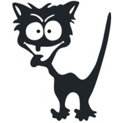 Resim AVERY Kedi Emoji Sticker 