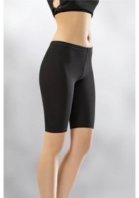 Resim Kadın Siyah Diz Üstü Tayt 3'lü Karışık 