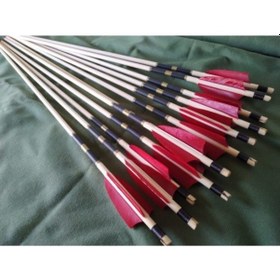 Resim Ahşap Ok - Adi Gezli (Yarışma Oku) Ahşap 