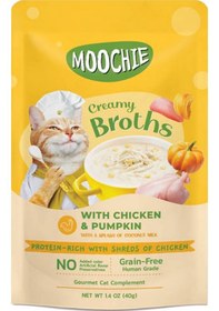 Resim Moochie Tavuklu Balkabaklı Çorba Kedi Ödülü 4 x 40 G 