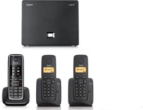 Resim C530 Ip 3 Dahili Dect Telsiz Kablosuz Telefon Santrali 