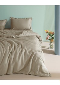 Resim Madame Coco Crep King Size %100 Pamuk Düz Nevresim Takımı - Bej 8684427192092 Ekru 