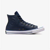 Resim Converse Chuck Taylor All Star Unisex Lacivert Deri Sneaker 
