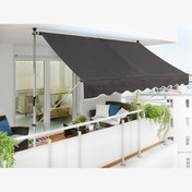 Resim Sunfun Teleskopik Tente Antrasit 300x130 cm 