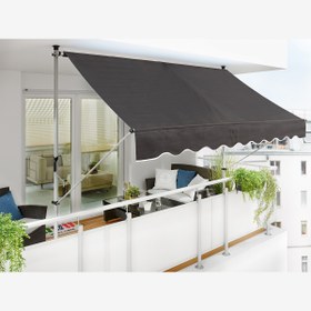 Resim Sunfun Teleskopik Tente Antrasit 300x130 cm 