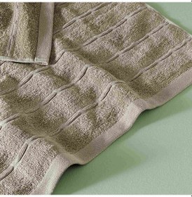 Resim Taç Butik Patagonya Pamuk Banyo Havlusu Taş 70x140 000000001500223887 Taş 