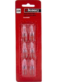 Resim Budget 35W 12V 2700K G6.35 Halojen Kapsül Ampul 