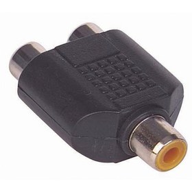 Resim 1Rca Dişi - 2Rca Dişi Çevirici Jack 