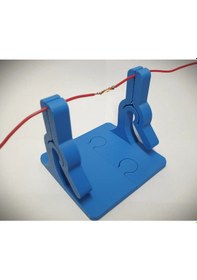 Resim Lehim Teli, Kelepçeli Kablo Tutucu 