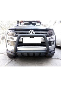 Resim Isuzu D-Max Ön Koruma Double Shark Siyah 2020 