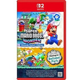 Resim Nintendo Super Mario Bros. Wonder Nintendo Switch 2 Edition + Meetup in Bellabel Park Nintendo Switch 2 Oyun 