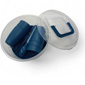 Resim Genel Markalar Yuvarlak Plastik 6'lı Piknik Tabak Seti Mavi 