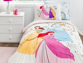 Resim Özdilek Princess Time Tek Kişilik Disney Nevresim Takımı 