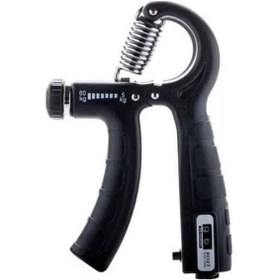 Resim Ams Net Egzersizi Takip Eden Sayaçlı El Yayı Siyah 