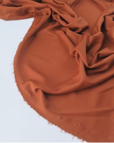Resim Kızıl Kahve Renkte Jarse Kumaş En: 150cm-10795 Kahverengi 